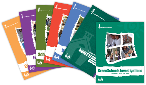 Cover for Project Learning Tree's GreenSchools Investigations and Adult Leader Guide