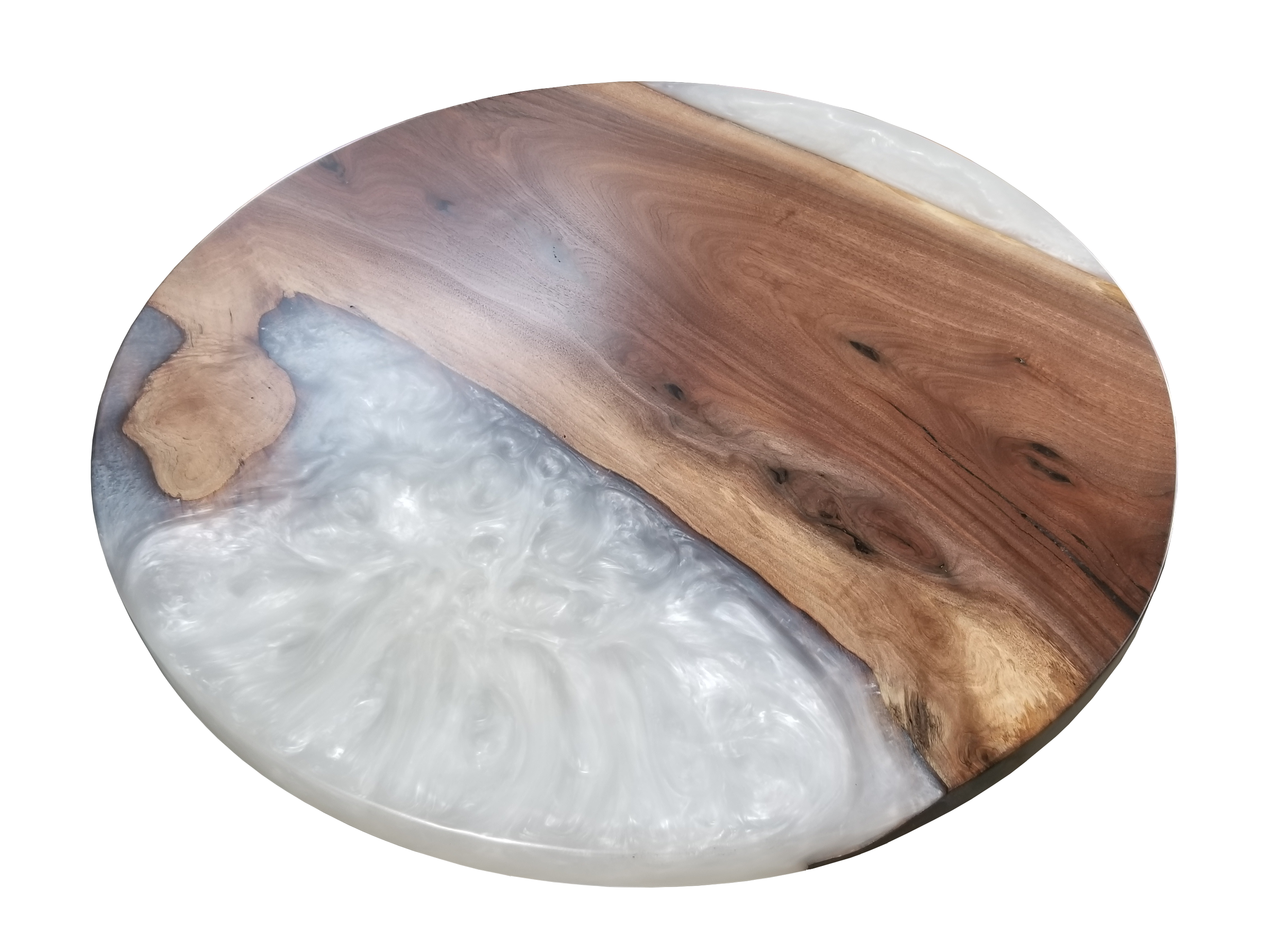 Round Walnut dining table.png
